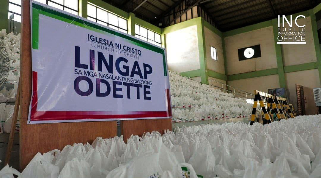 Iglesia Ni Cristo helps anew people in areas hard-hit by Odette