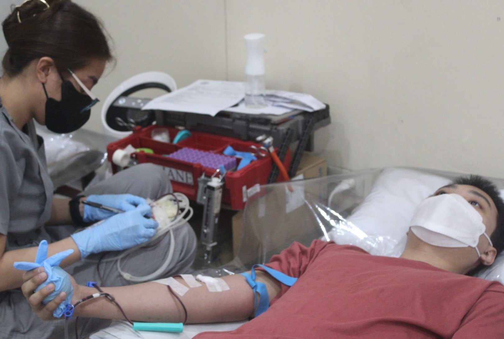 Central District holds consecutive blood donations