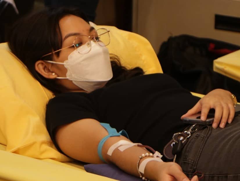 Three congregations in Caloocan jointly hold blood donation