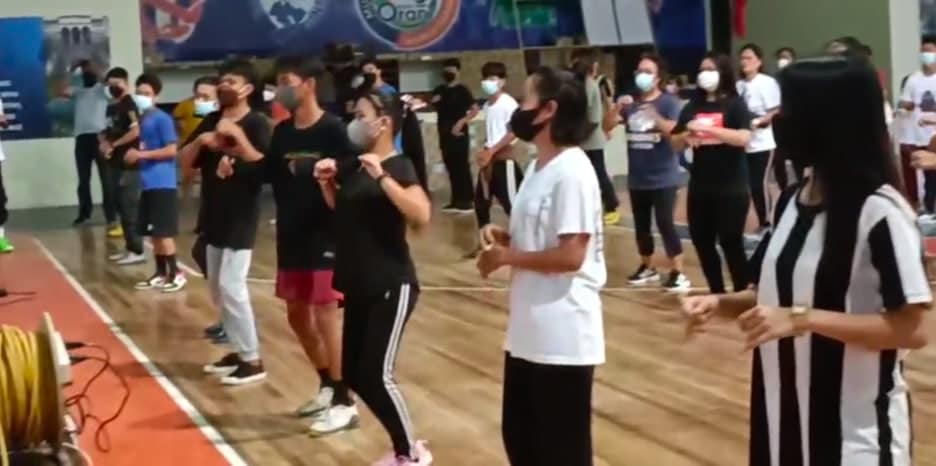 Dance fitness activity raises health awareness among brethren in Bataan