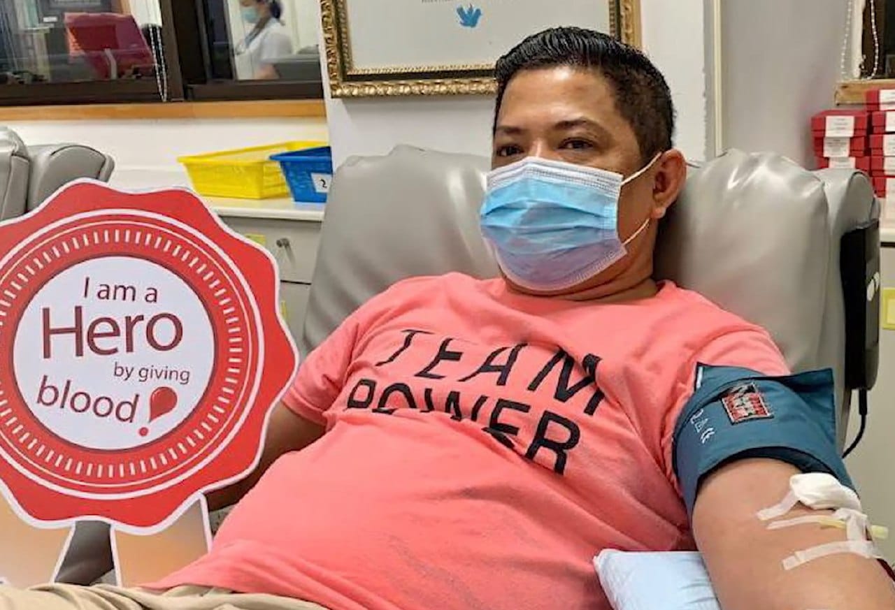 Four congregations in Macau donate blood