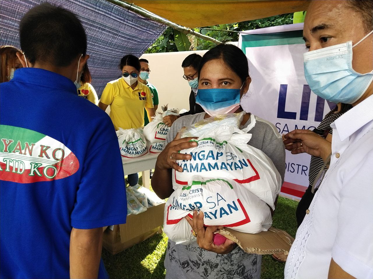 Iglesia Ni Cristo gives aid to Mt. Bulusan evacuees