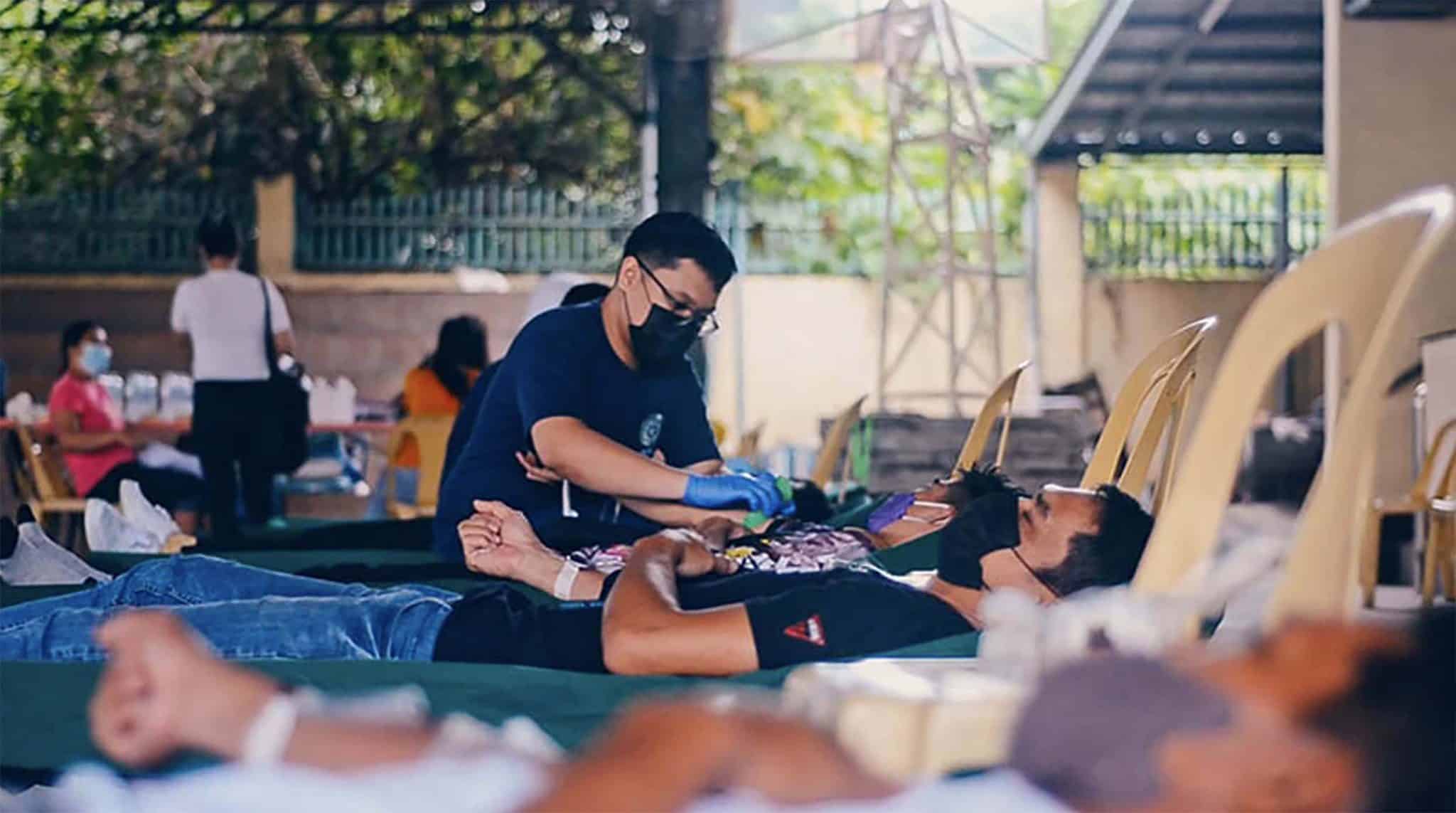 CMDPS, SCAN officers from Bulacan North join forces for blood donation