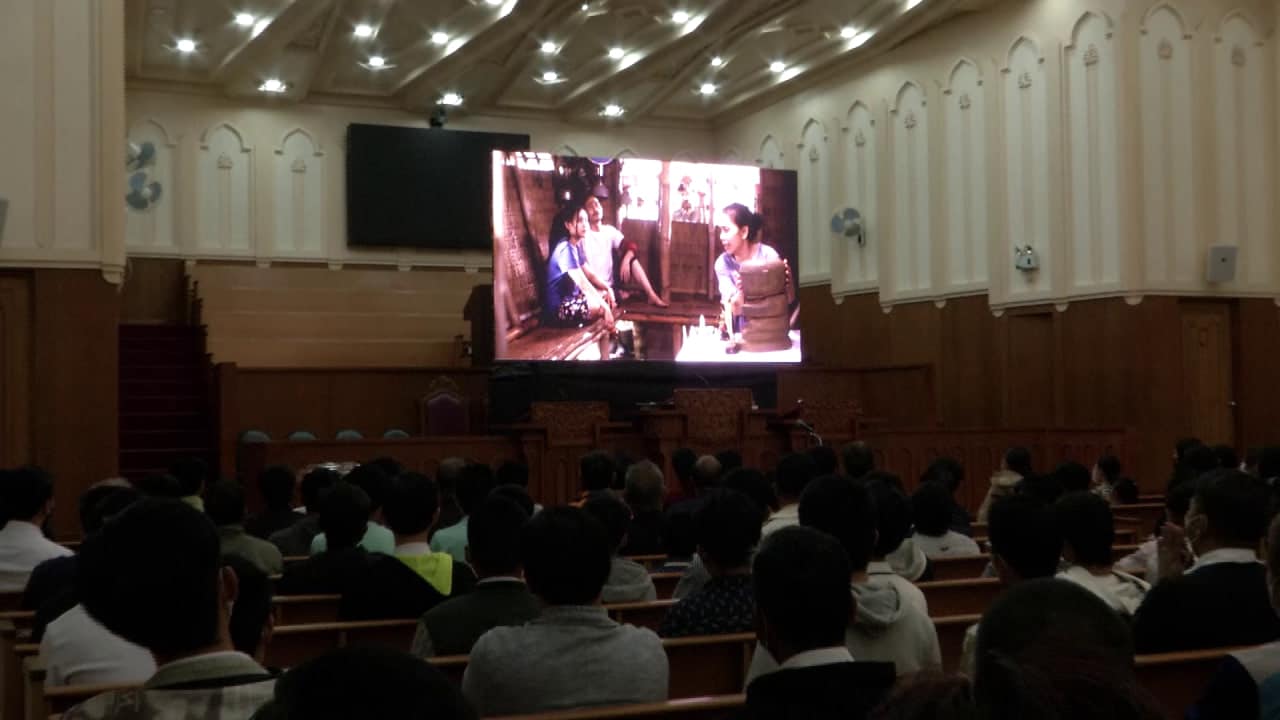 Malabag Congregation holds film showing