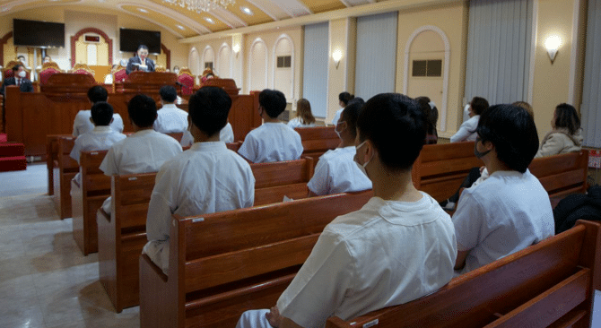 Nagoya Japan District conducts four baptisms in January