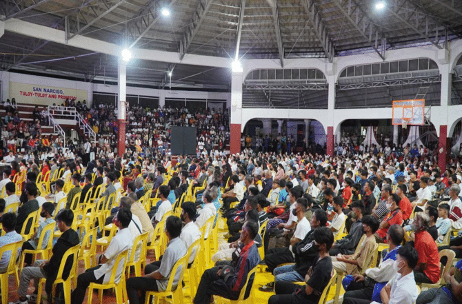 Four local congregations in Quezon District lead in bringing 950 guests to evangelical mission