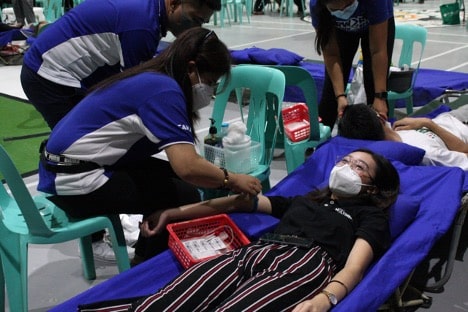 CMDPS from Bulacan, Isabela lead blood donation