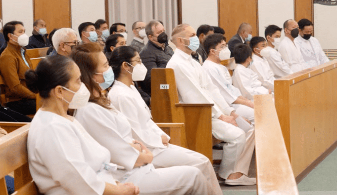 Italy North conducts baptism