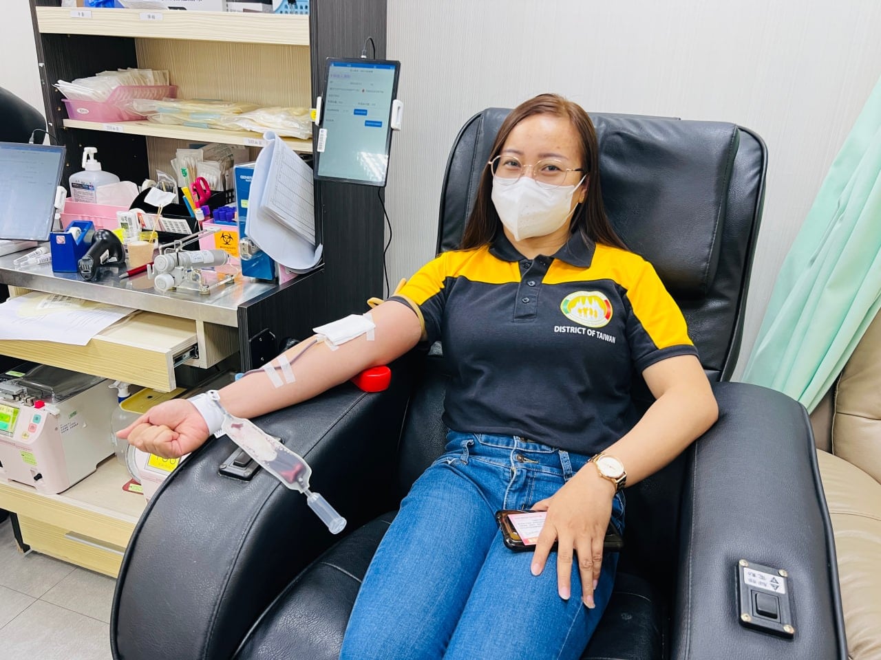 KADIWA members in Taiwan volunteer as blood donors