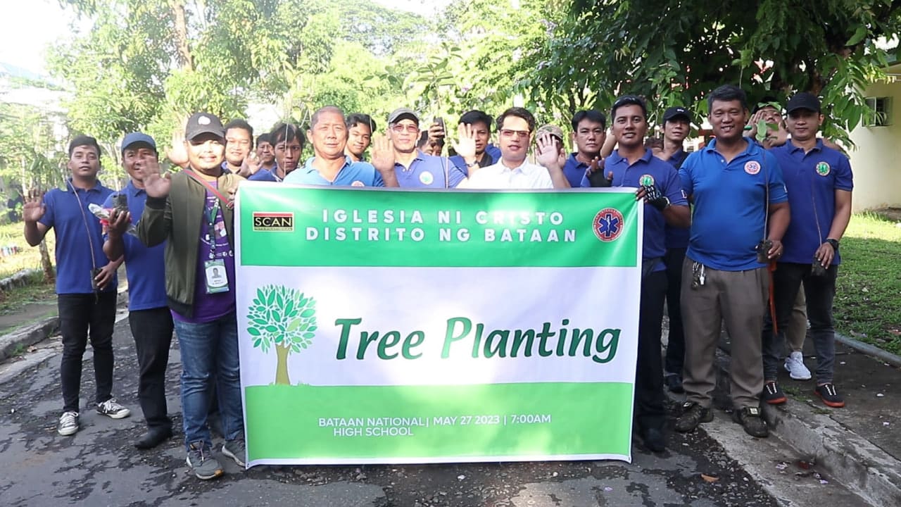 Bataan SCAN addresses climate change, plants seedlings