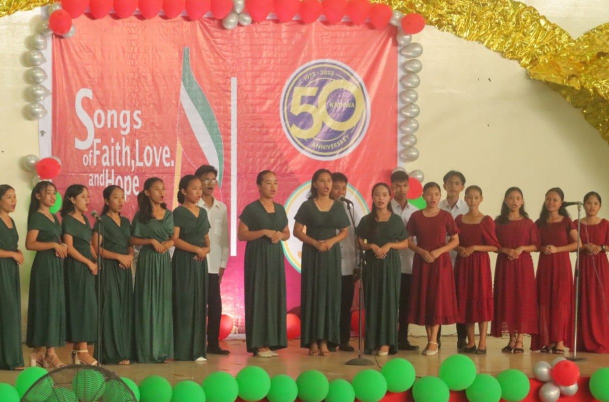 Barobo cluster choir bags championship in Bislig City District SOFLAH