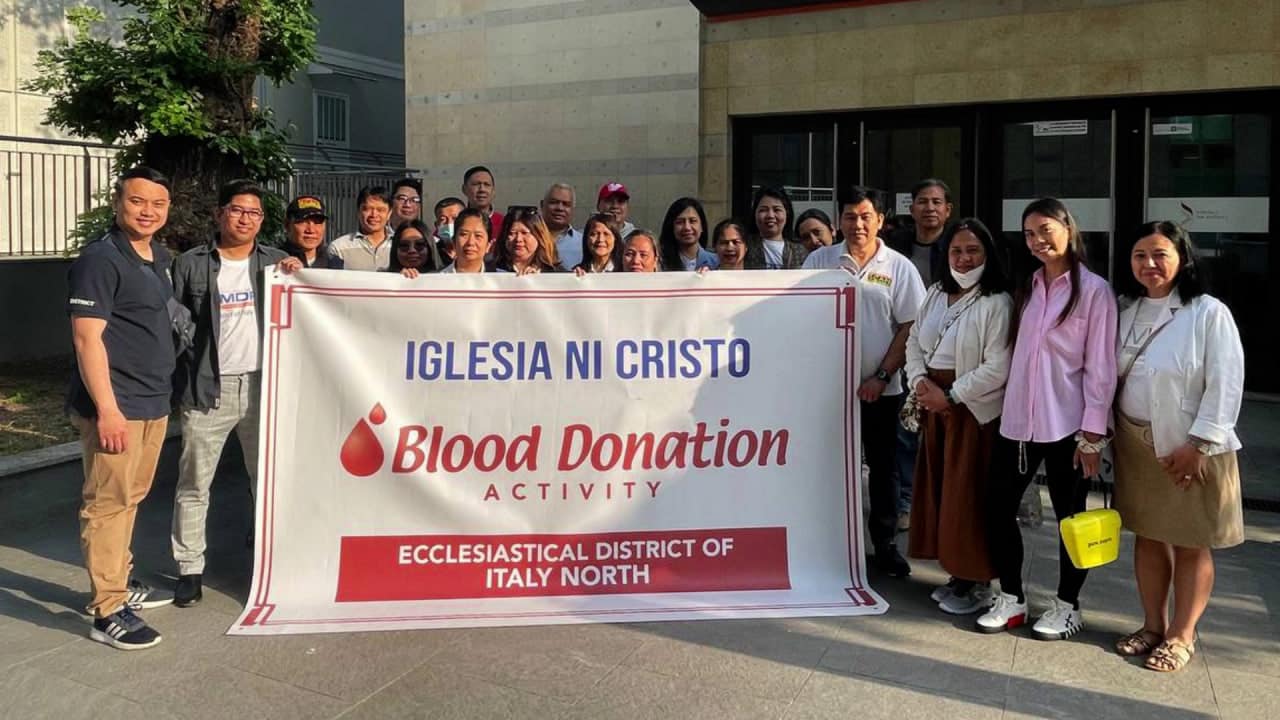 Congregations in Milan offer help to fellowmen via blood donation