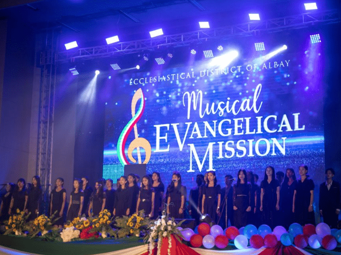 Thousands attend Musical Evangelical Mission in Albay