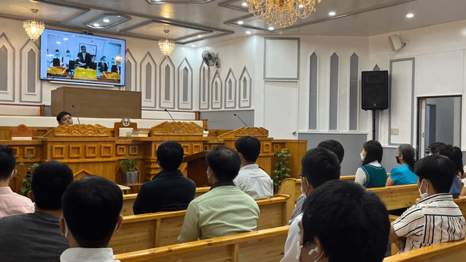 Gifu West members unite to spread the Good News of salvation