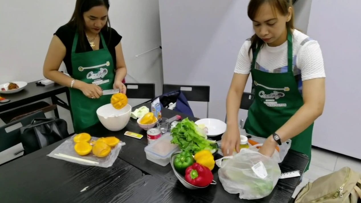 Cooking challenge exhibits culinary skills of youth in Hong Kong