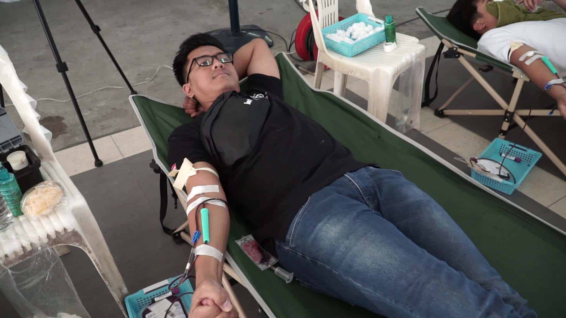 Pampanga West CMDPS leads blood donation