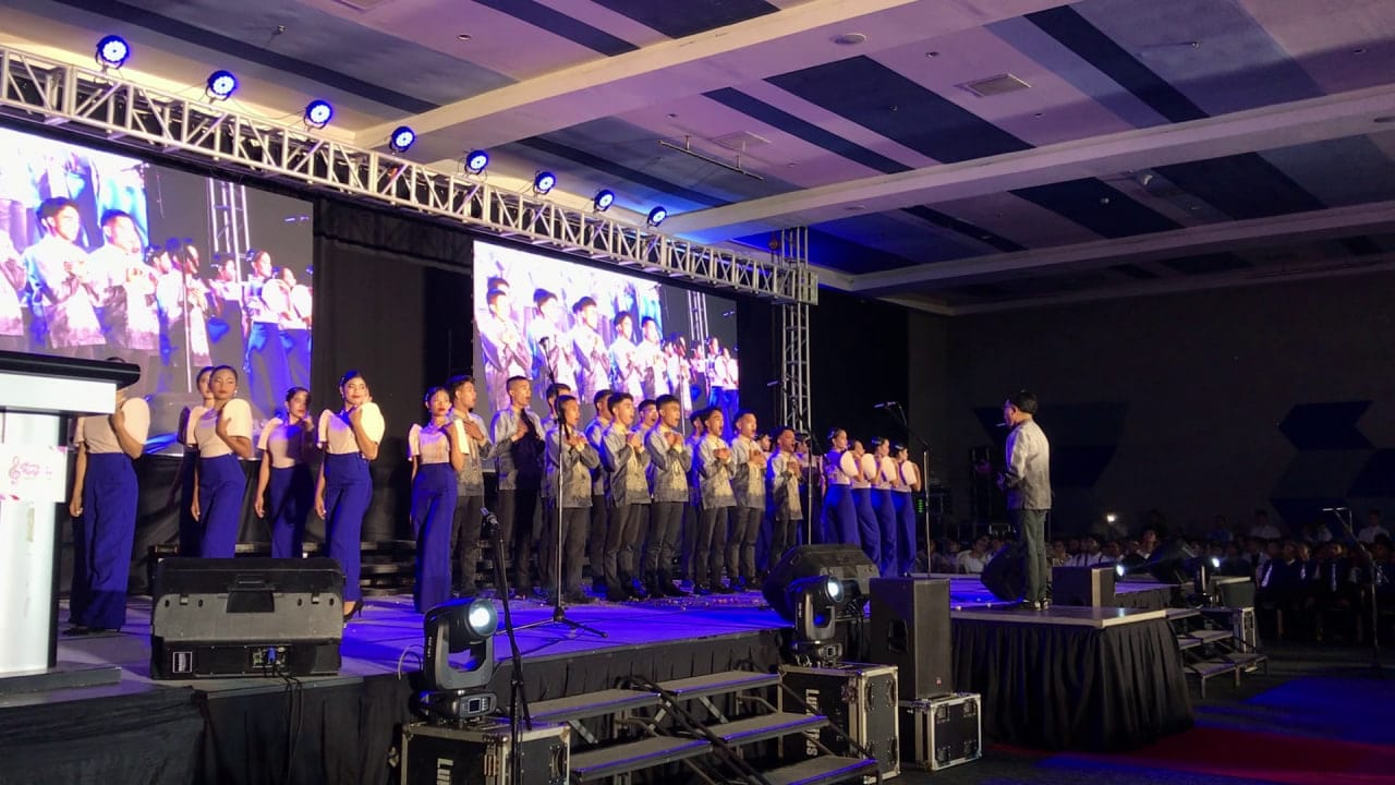 Negros Oriental emerges champion in inter-district Himig ng Kaligtasan