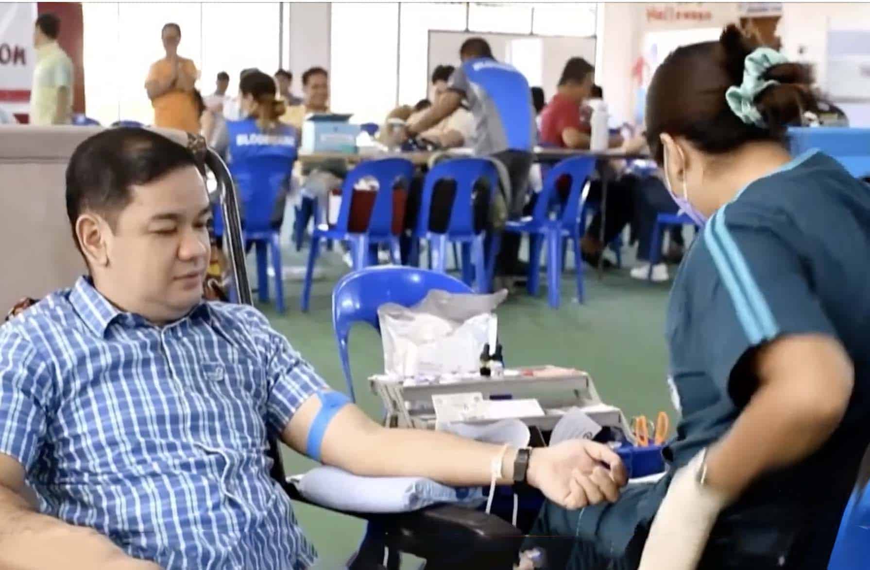 Alaminos City, Pangasinan CMDPS leads blood donation