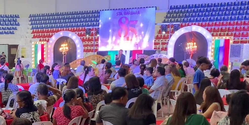 Sta. Barbara Congregation holds musical program for its 85th anniversary