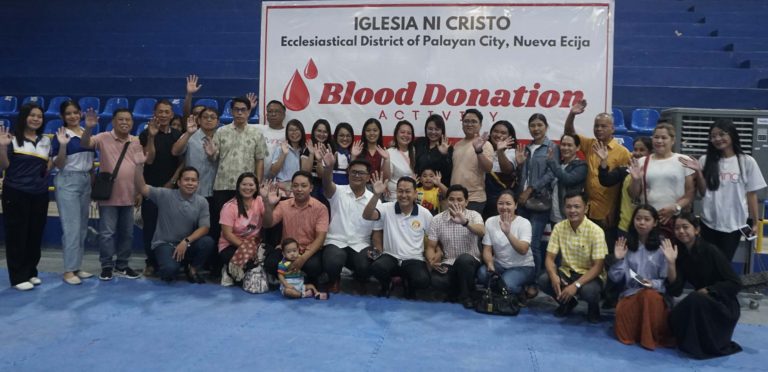 A noble act that inspires in Palayan City as hundreds join blood donation in Nueva Ecija
