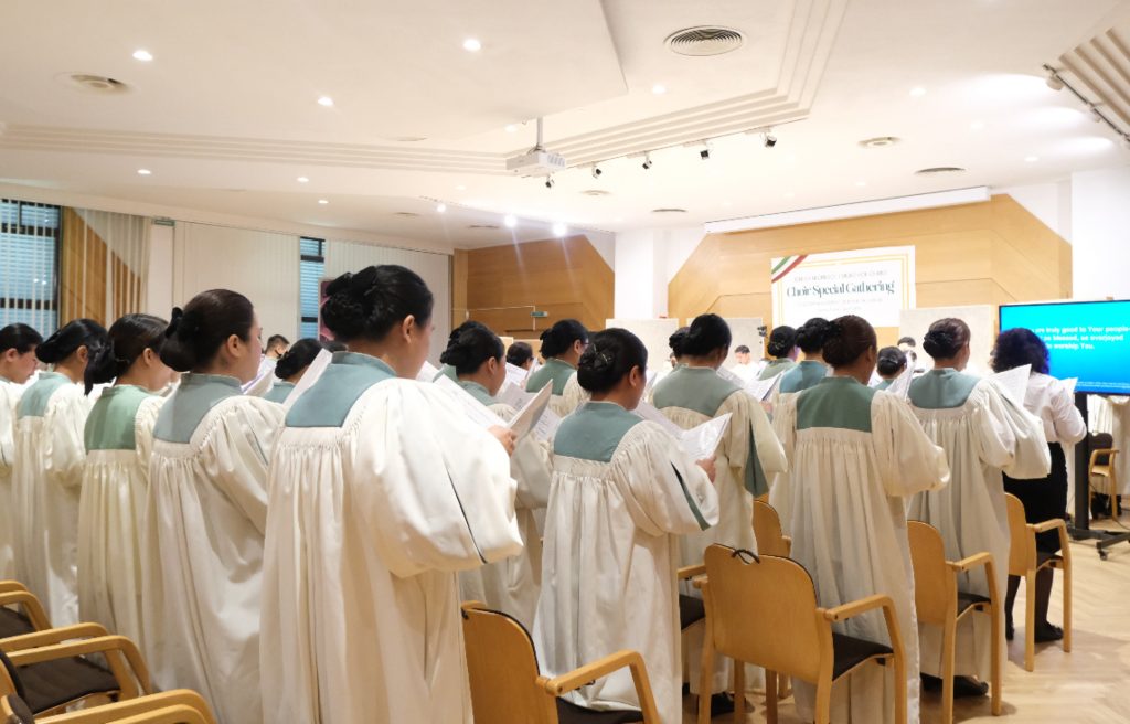 Dedication to one’s duty highlighted during Northern Europe choristers’ special gathering