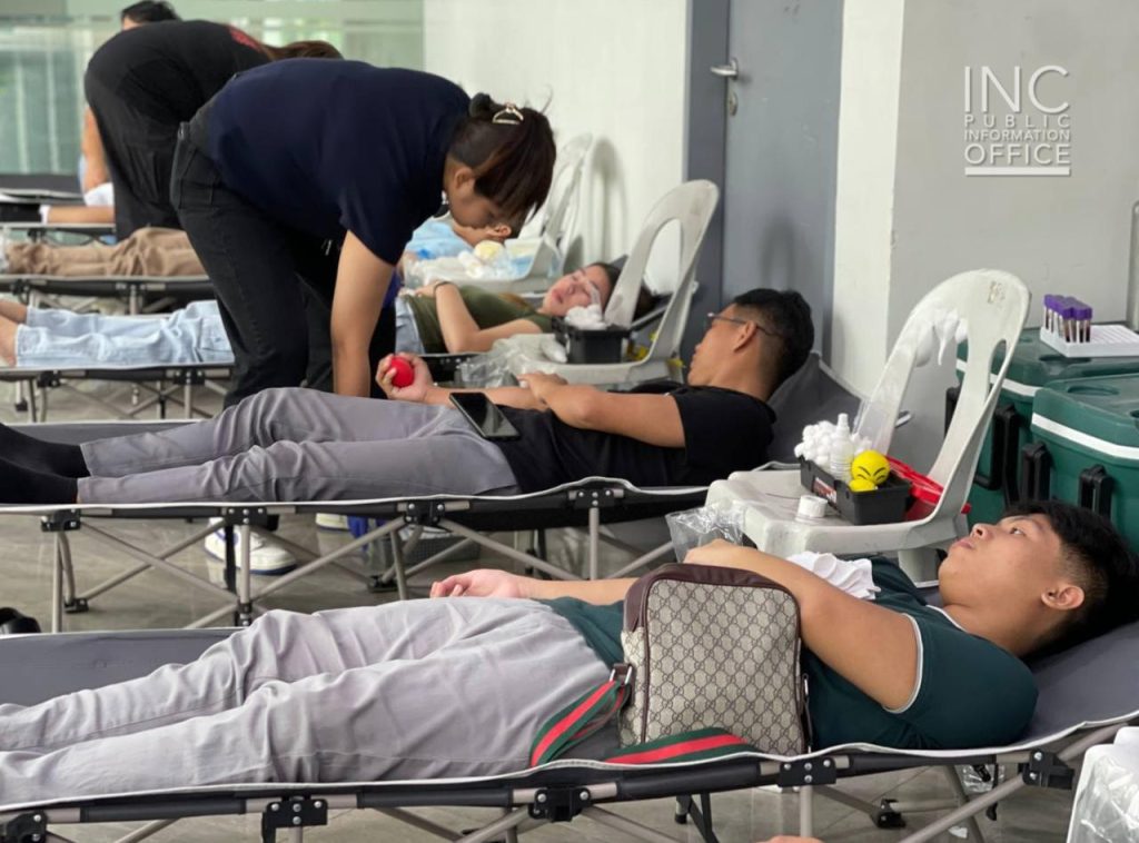 INC holds blood donation drive at Philippine Sports Stadium