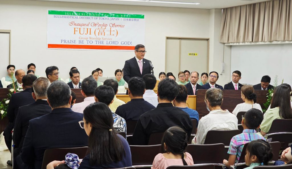 Fuji GWS holds inaugural worship service