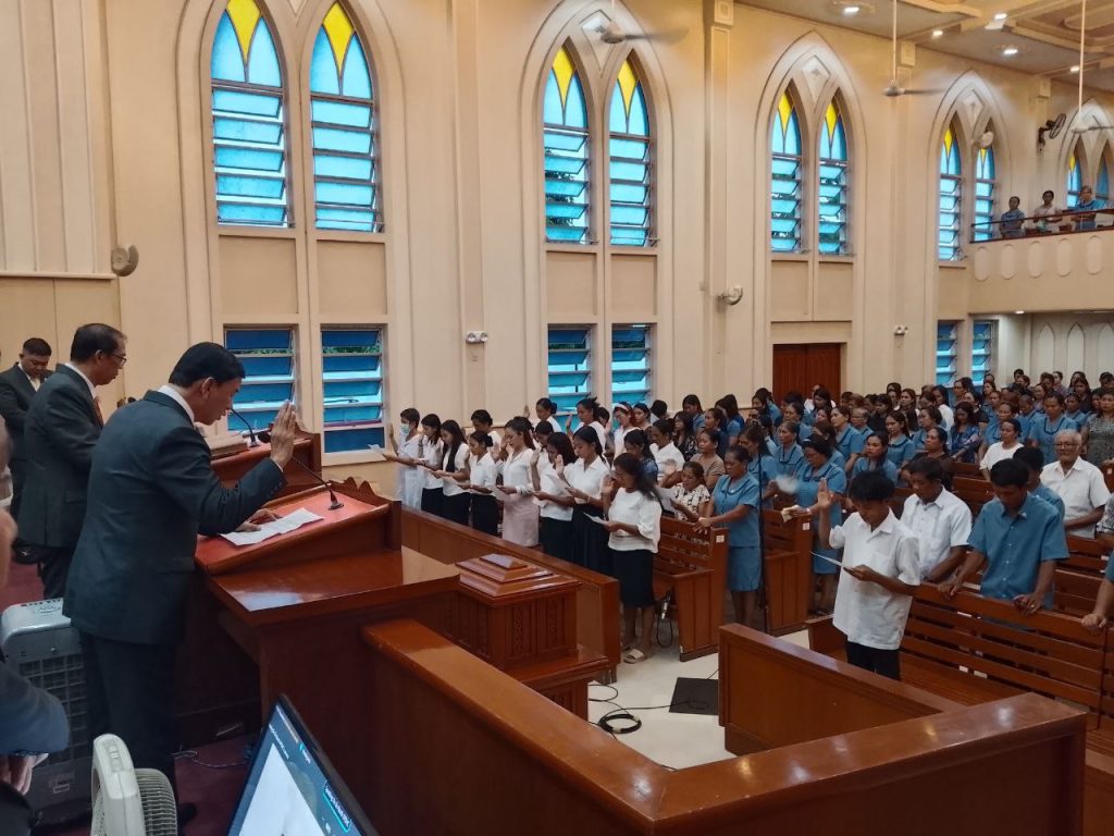 Iloilo North District edifies, inducts officers in a special gathering