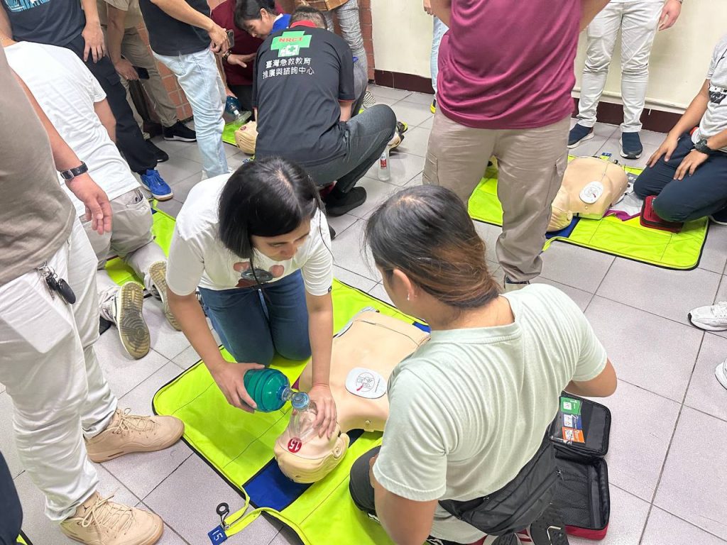 SCAN in Taiwan trains for emergency first response