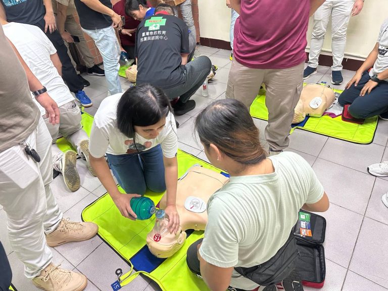 SCAN in Taiwan trains for emergency first response