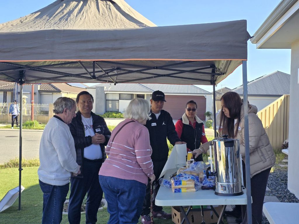 Queens Park Congregation conducts INC Giving activity