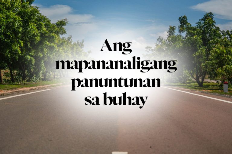 Ang mapananaligang panuntunan sa buhay