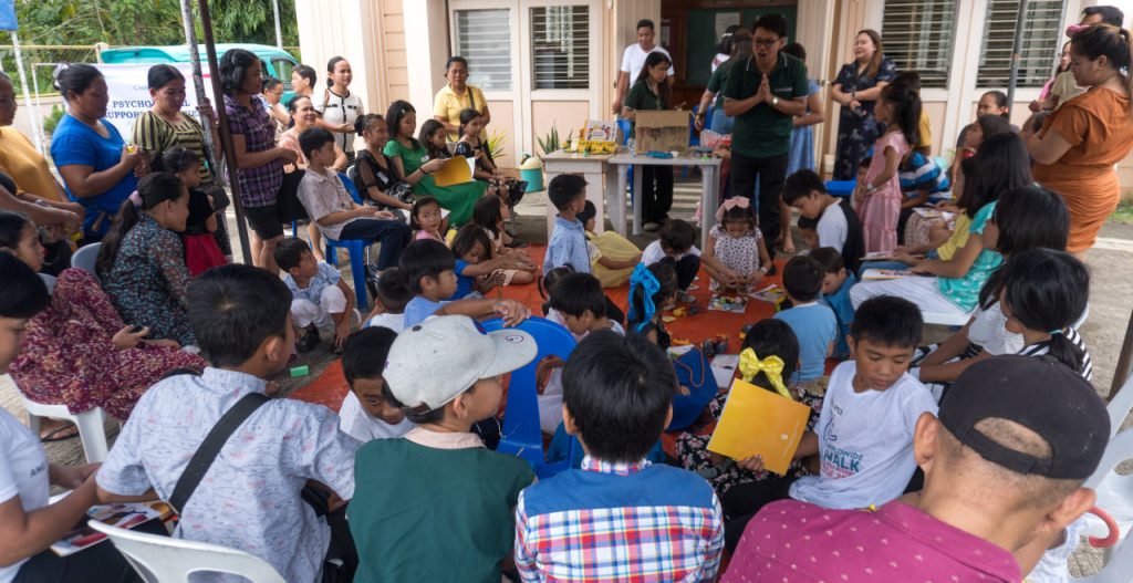 Psychosocial support activities held in Carcar City District