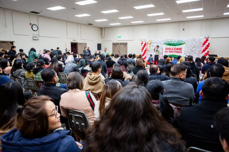 Baptism and ‘Welcome, My Brethren’ conducted in Edmonton