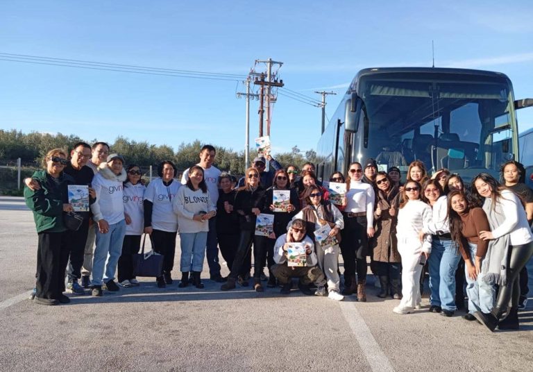 Brethren in Athens, Greece share God’s words thru Pasugo drive