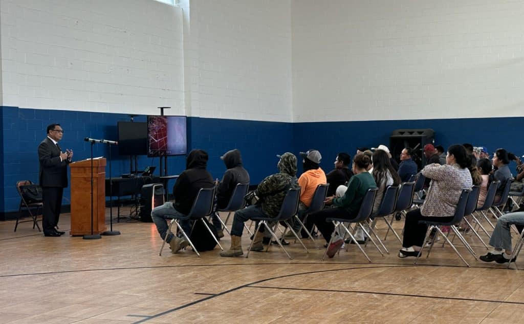 Three congregations in Central Valley District reach out to residents of Huron