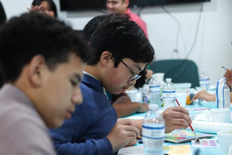 Orlando Congregation youth holds ‘Painting Social’