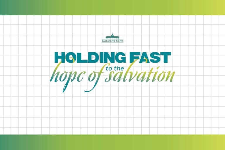 Holding fast to the hope of salvation